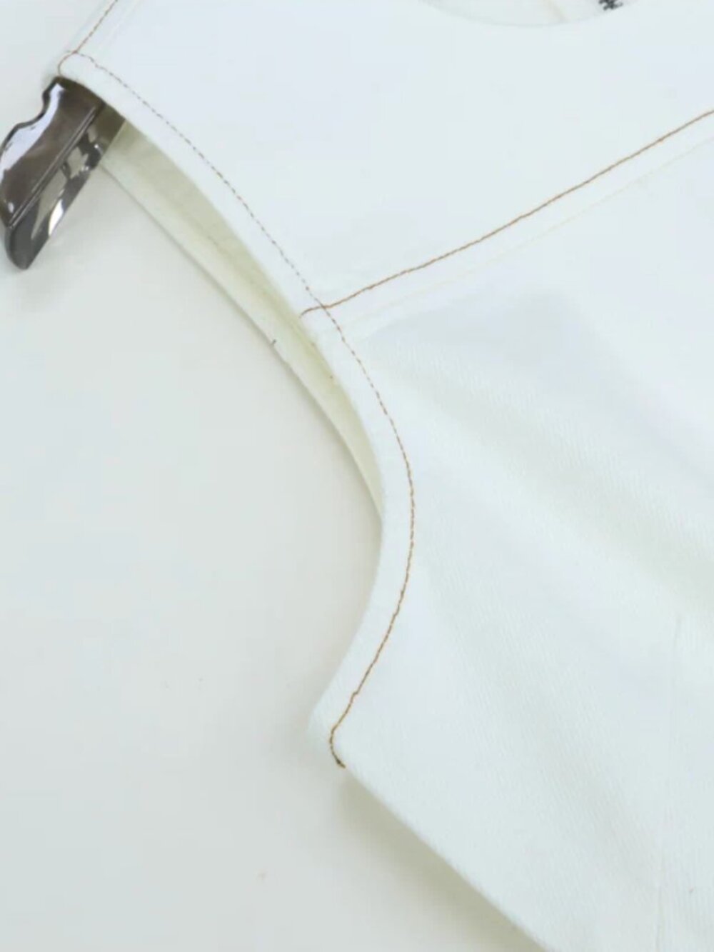 Tanya Taylor Claudia Mini Dress Sz4 Chalk Ivory Minimalist - Picture 6 of 8